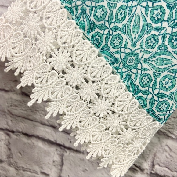 Show Me Your Mumu Women Portabella Dress Size L Boho Sheer Lace Little Lady Lolo - Picture 6 of 8